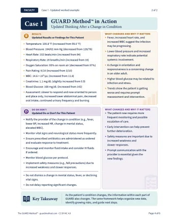 Case 1 (Linda Carter): Faculty Pages — Updated worked example · 2 of 2, printed page 65